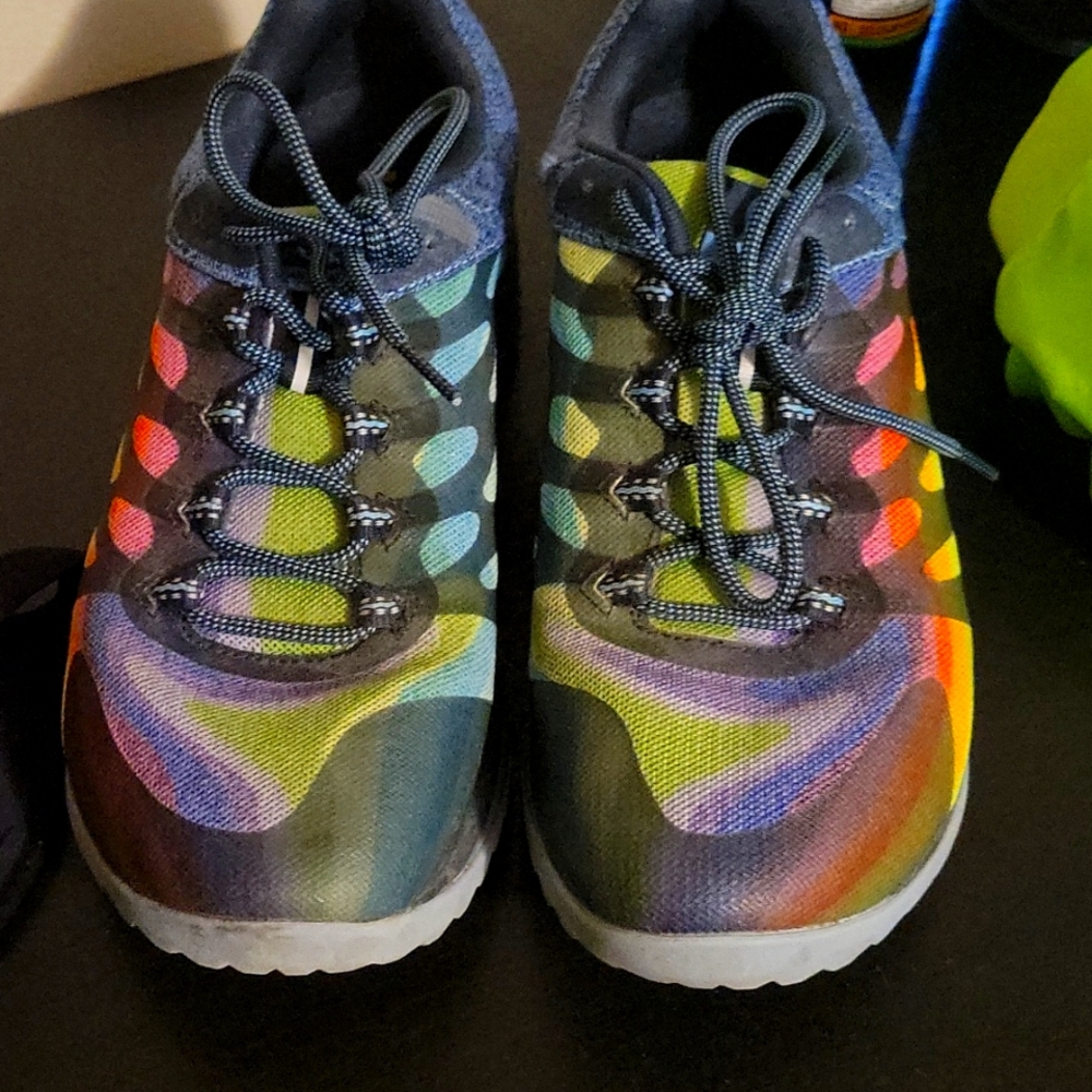 Merrell rainbow sneakers